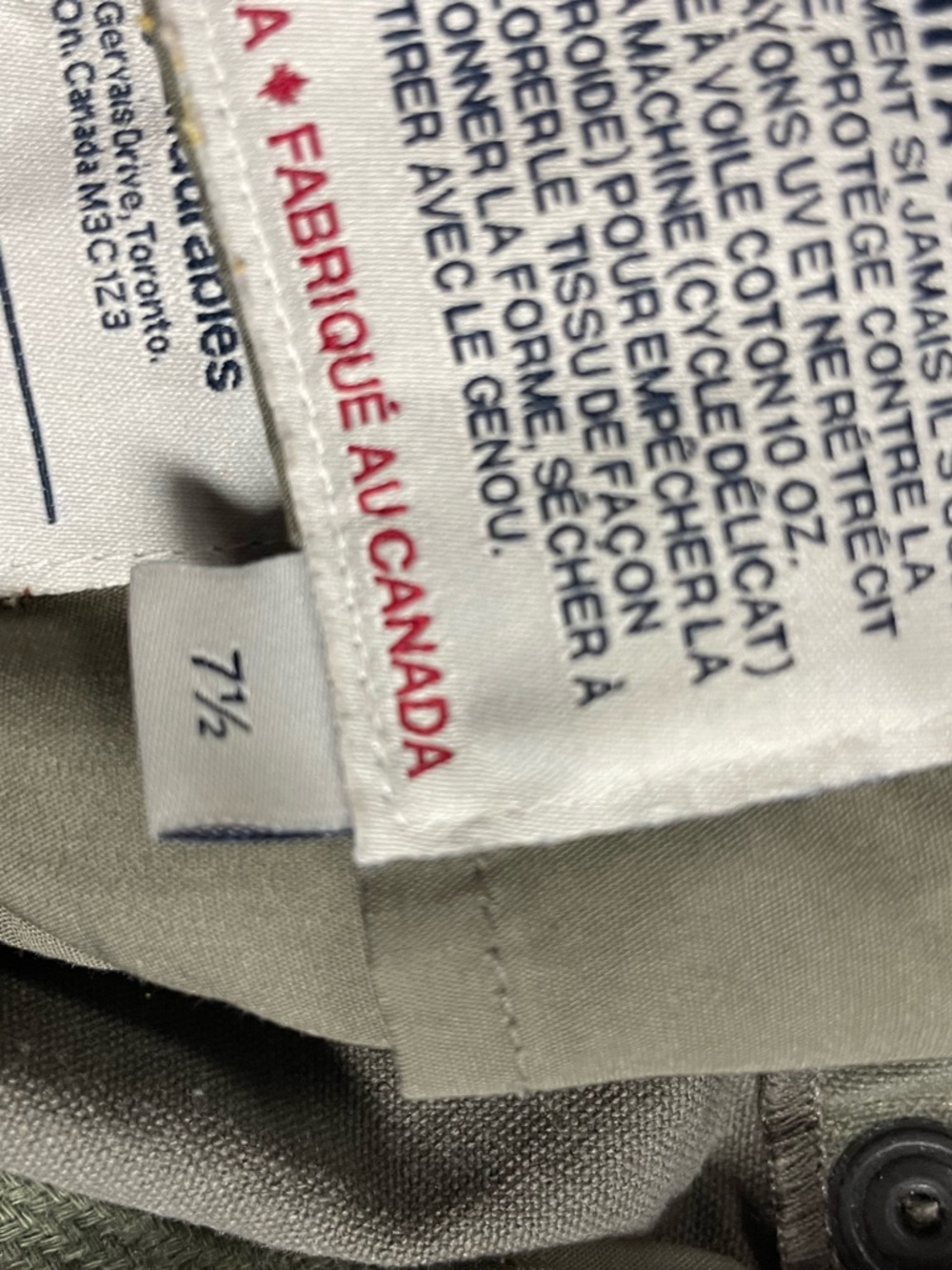 Olive Green Canvas The Tilley Hat - Classic Outdoor Sun Hat - Picture 4 of 9